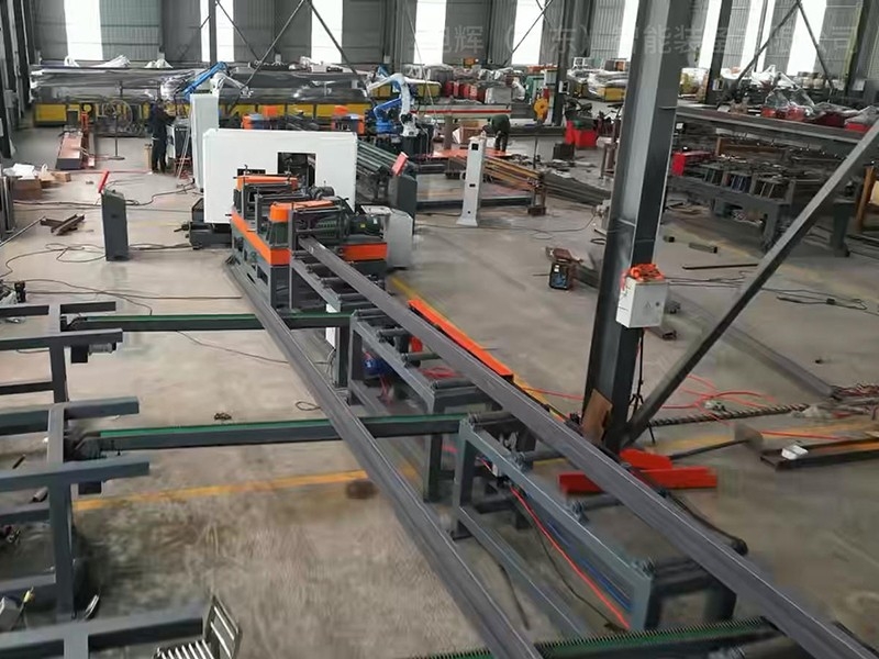 数控钢拱架焊接生产线